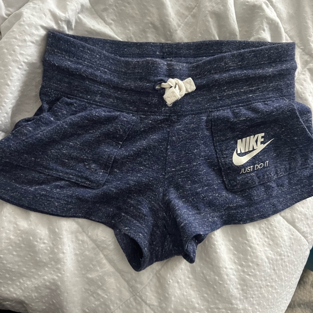 Nike Dark Blue Shorts with Red Tag